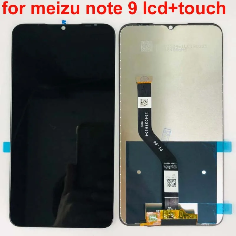 Протестированный для Meizu Note 9 ЖК-дисплей+ дигитайзер сенсорный экран Стекло запасные части для Meizu Note 9 экран дисплея+ рамка