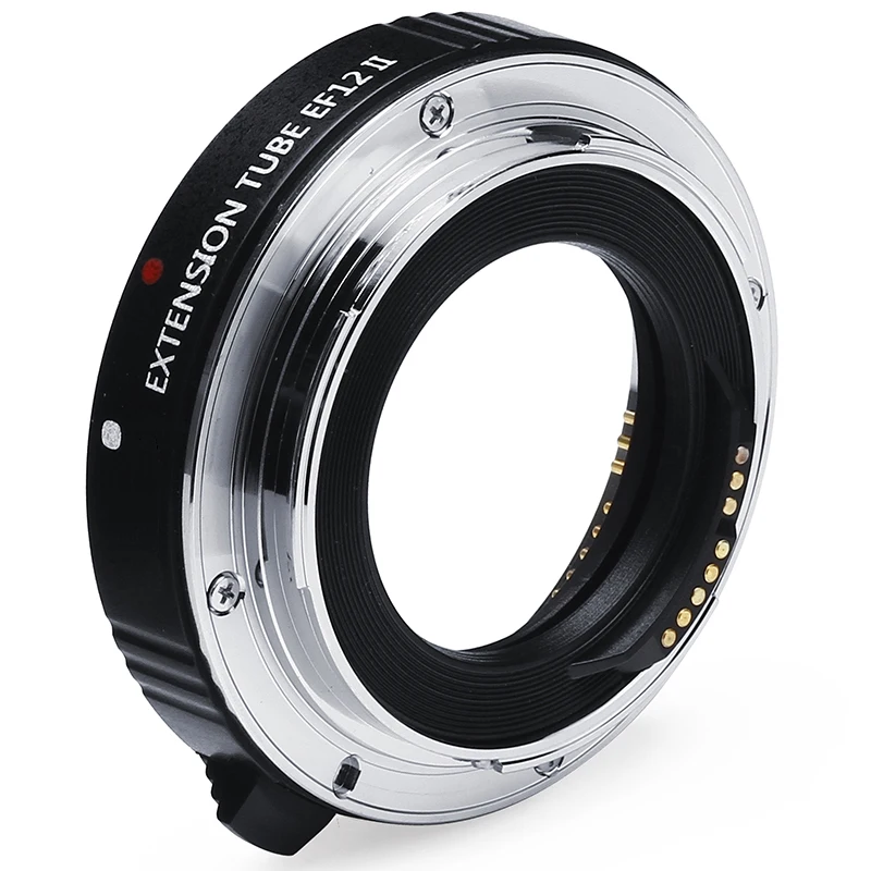 EF12 металлическое Крепление автофокус AF макро Удлинительное Кольцо для объектива