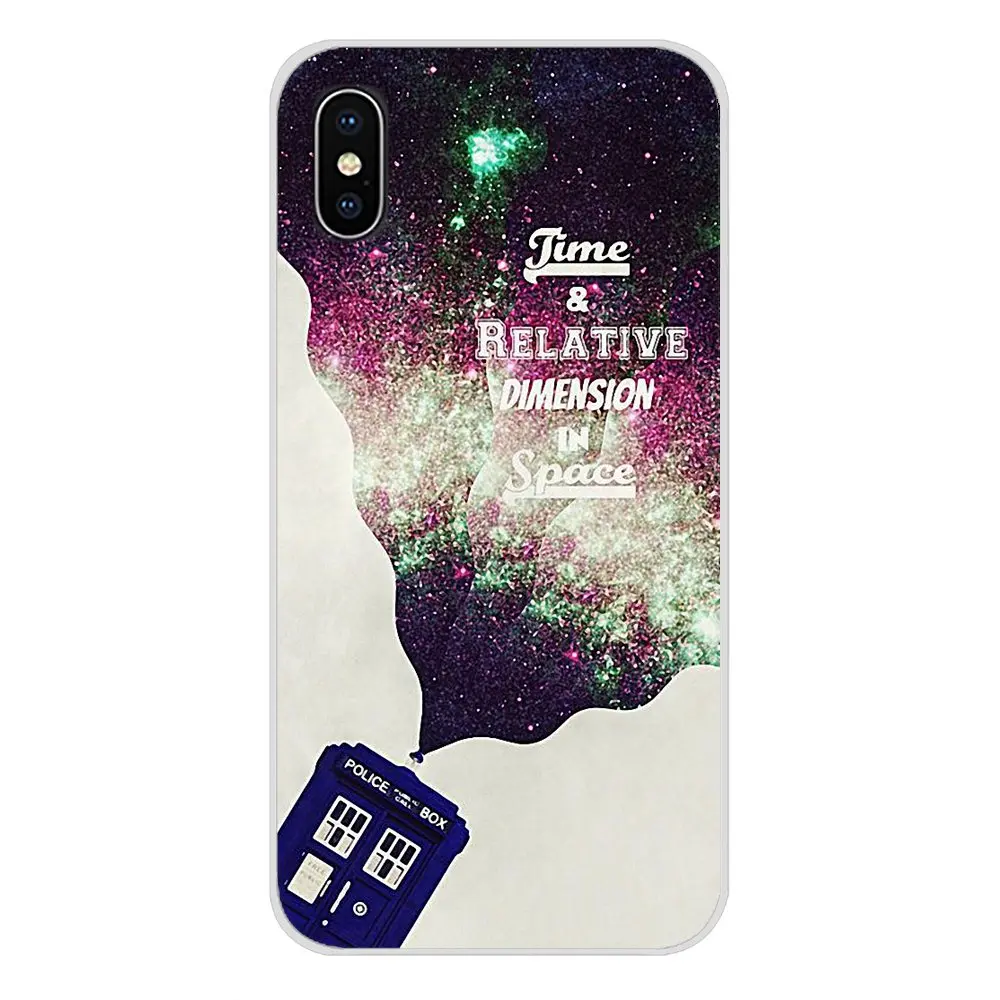Мягкий прозрачный чехол для Xiaomi Redmi 4A S2 Note 3 3S 4 4X 5 Plus 6 7 6A Pro Pocophone F1 tardis doctor dr who police