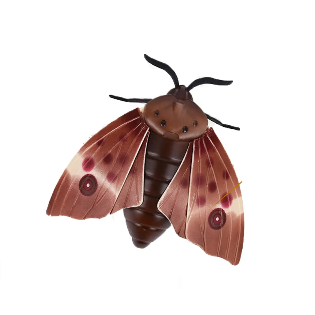 RC Fly Moth Детские хитрые игрушки Инфракрасный индукционный Электрический пульт дистанционного управления Летающий Мотылек игрушка забавный пугающий игрушки безопасный высокое качество