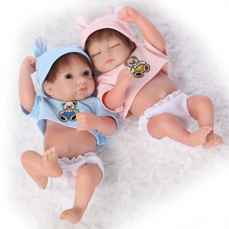 

Кукла Reborn из силикона и винила, 27 см, для мальчиков и девочек