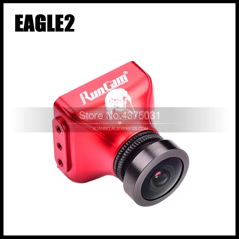 RunCam Eagle 2 FPV камера 4:3/16:9 Global WDR 800TVL 5 мм объектив алюминиевый PAL для дрона