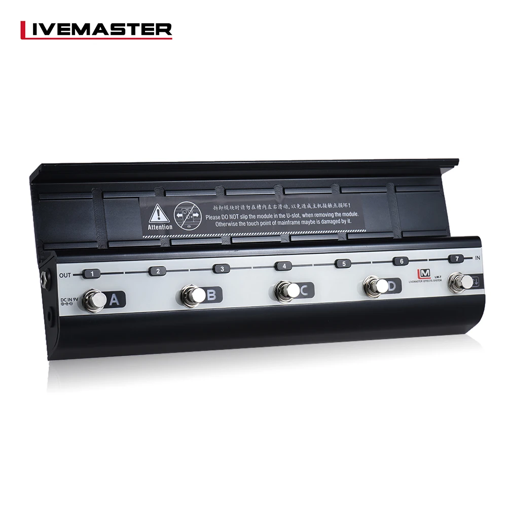 Модульная плата для гитарных эффектов BIYANG серий LiveMaster блок основной рамы