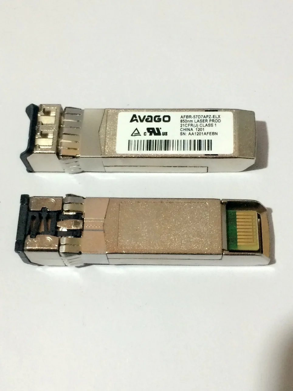 

AVAGO AFBR-57D7APZ-EX 850nm 8G SFP +
