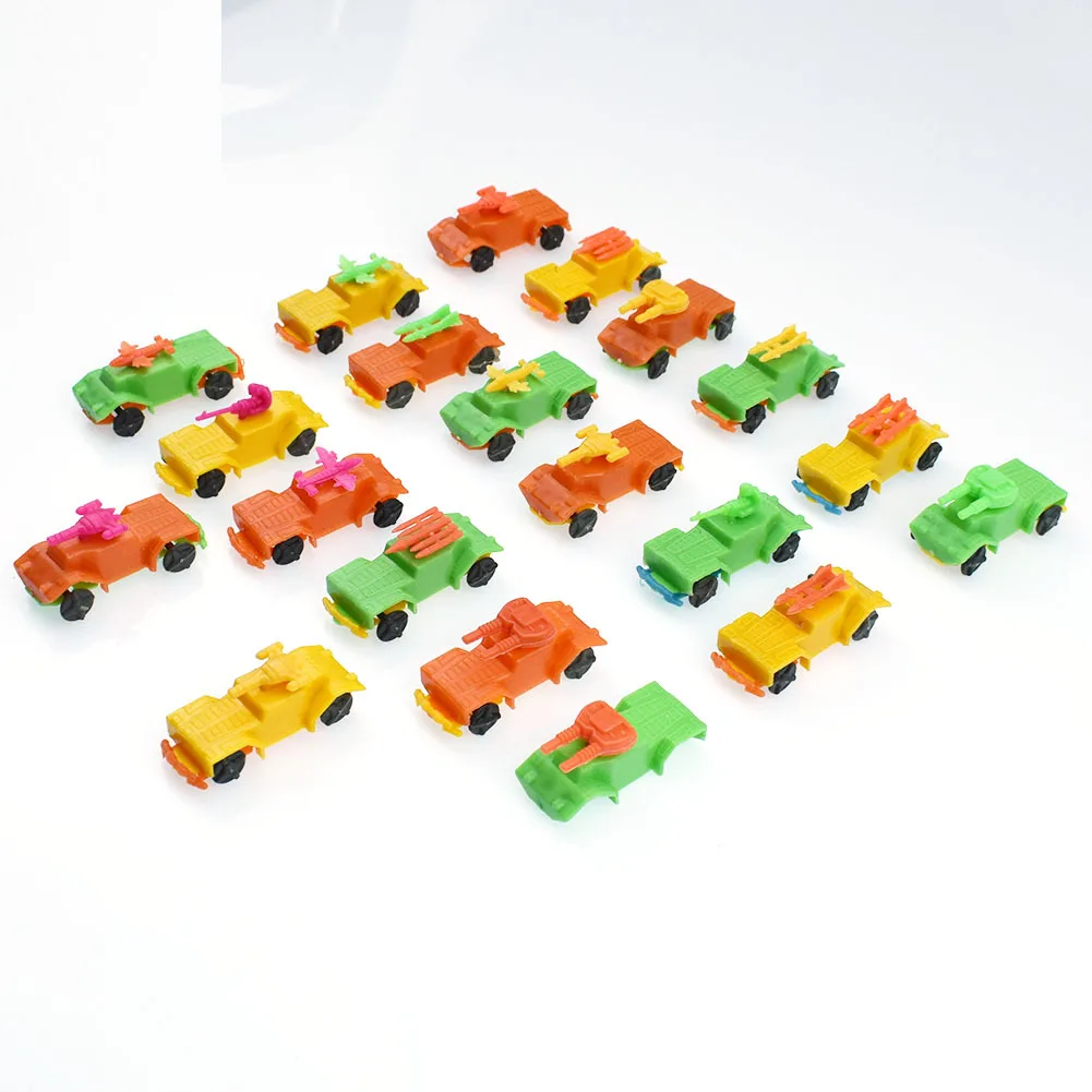 

Wholesale Mini Plastic Armored Fighting Vehicle Tank Model Toy Car for Kids Gift Random