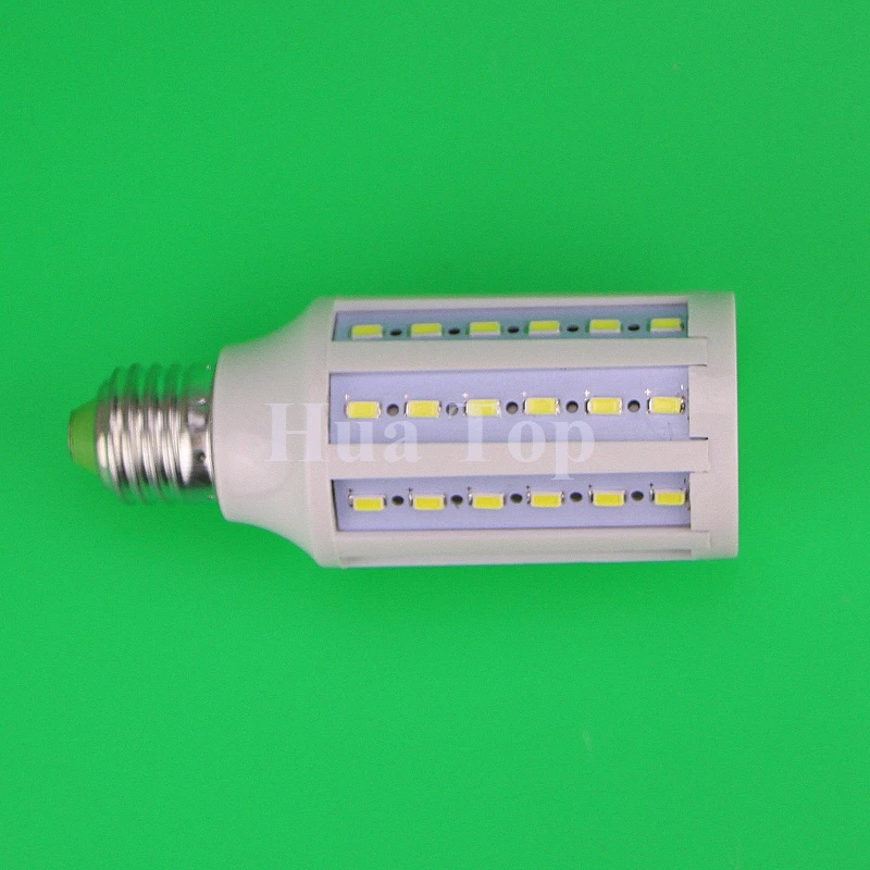 Лампада 10 шт./лот 15 Вт E27 E14 5730 SMD 60 светодиодов Холодный теплый белый