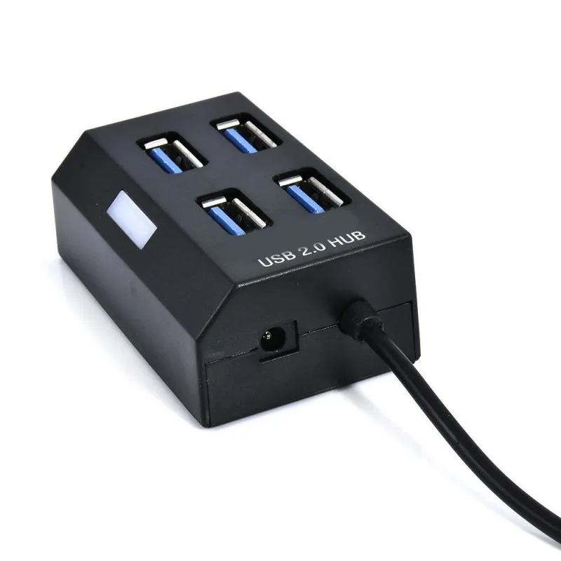 Protable High Speed 4 Ports USB 2.0 Hub Adapter PC Accessory For Windows Mac os Linux | Компьютеры и офис