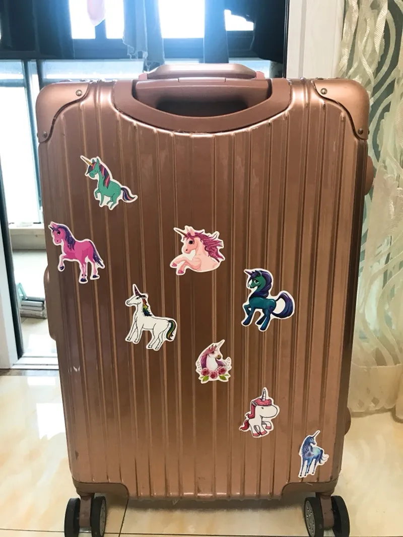 30 шт. наклейки Unicornio для детей DIY Notbook Единорог День Рождения украшения детский душ детская партия поддерживает поставки