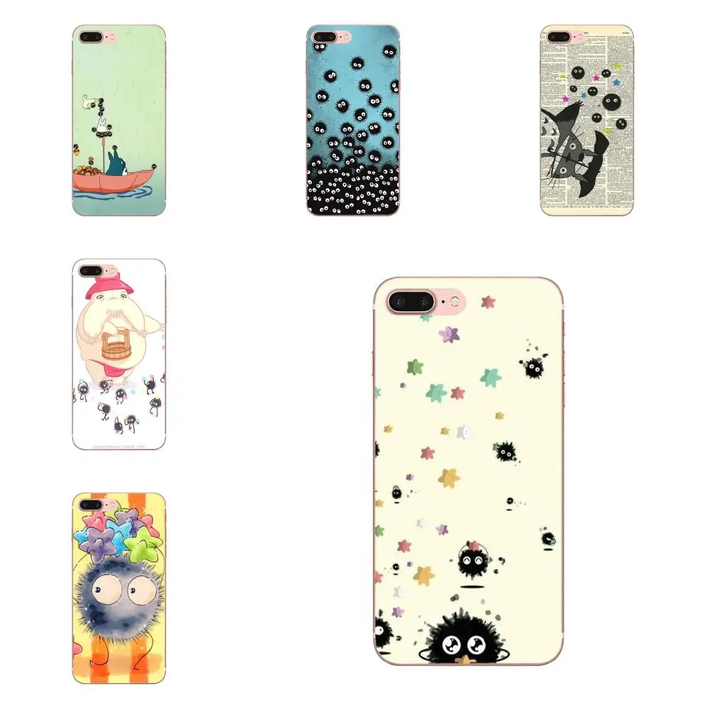 Для Huawei P7 P8 P9 P10 P20 P30 Lite Mini Plus Pro 2017 2018 2019 TPU Coque Soot Sprite Spirited Away My neighbor boor Totoro|Бамперы| |