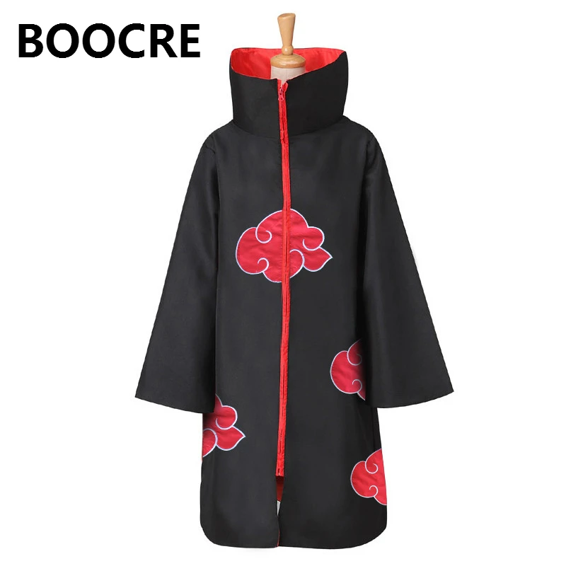 Аниме Наруто Косплей Костюм Плащ Акацуки Учиха Итачи Хэллоуин | Тематическая