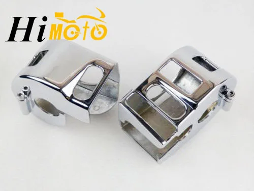 Только для моделей 1999 2000 2001 2012 Yamaha V Star 1100 Classic & Silverado хромированные чехлы на руль