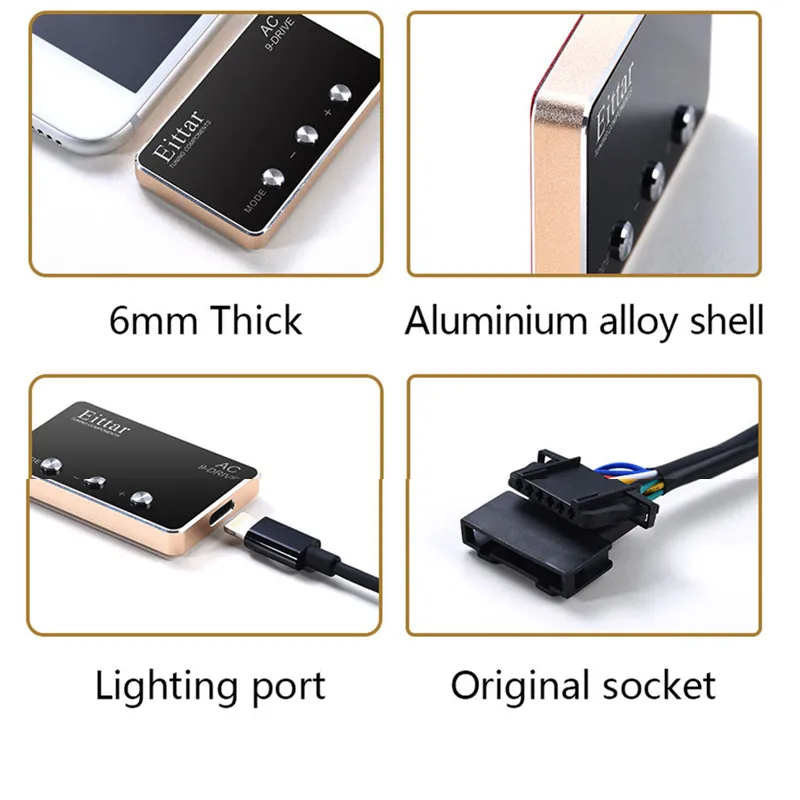 Автомобильный Электронный регулятор дроссельной заслонки автомобильная педаль