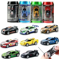 2021 remote control car 20kmh coke can mini rc car radio remote control micro racing car 4wd cars rc models toys for kids gifts