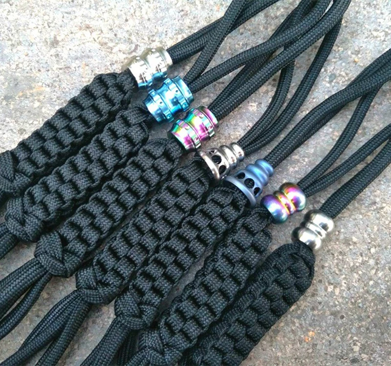 Нож из титанового сплава TC4 с бусинами для повседневного использования нож на