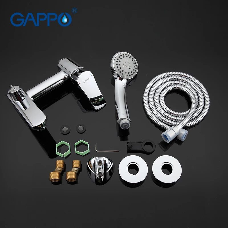 GAPPO 1 Набор Смеситель для ванной комнаты смеситель для душа латунный водопад torneira смеситель для ванной раковина кран в ручную showerGA3011