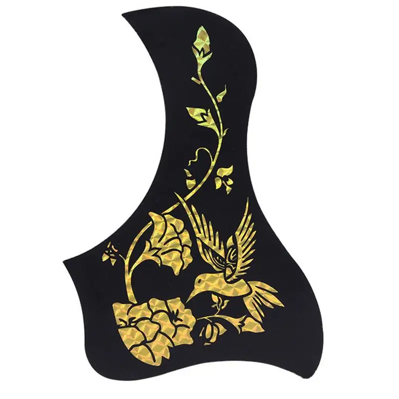 1 шт в виде птиц для акустической гитары Палочки Защитная Наклейка самоклеящаяся