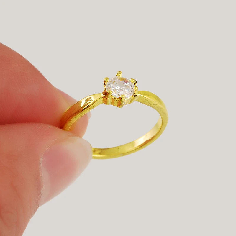 Новинка 2015 романтическое Обложка из 24 каратного золота кольца для