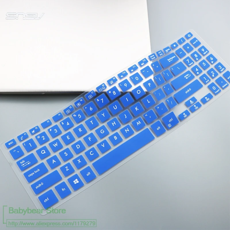 15 дюймовый клавиатура ноутбука кожного покрова Защитная крышка для Asus VivoBook 15X507 X507MA X507M Y5000U YX560UD X560U X560 X560UD 15,6''