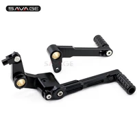 rear brake lever adjustable gear lever for ducati monster 696 monster 796 1100 s motorcycle accessories shift lever cnc bikes