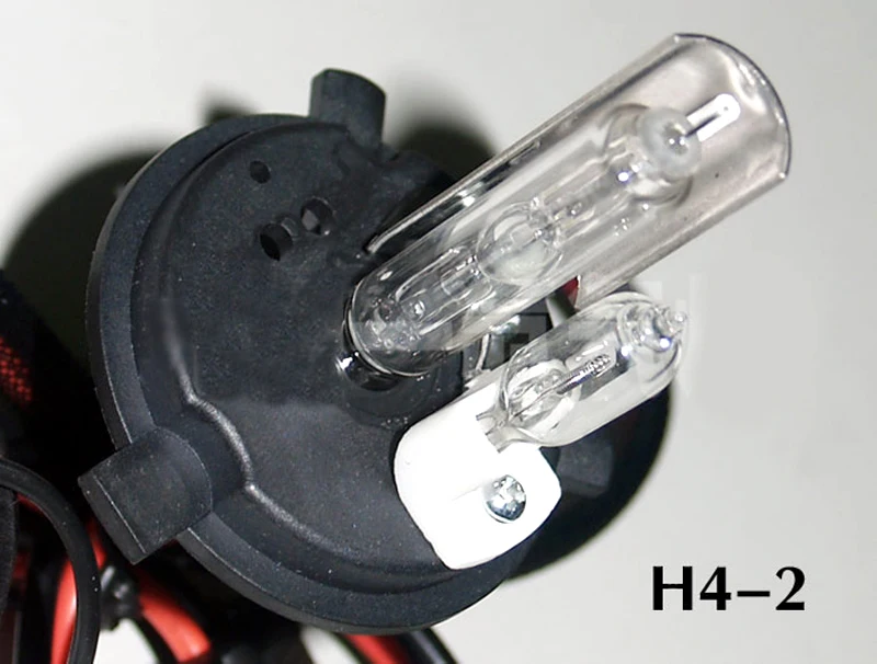 Акция 2x H4 2 ксеноновая лампа 6000K HID супер яркая 12 V/24 V 35W Автомобильная фара 2/L AC