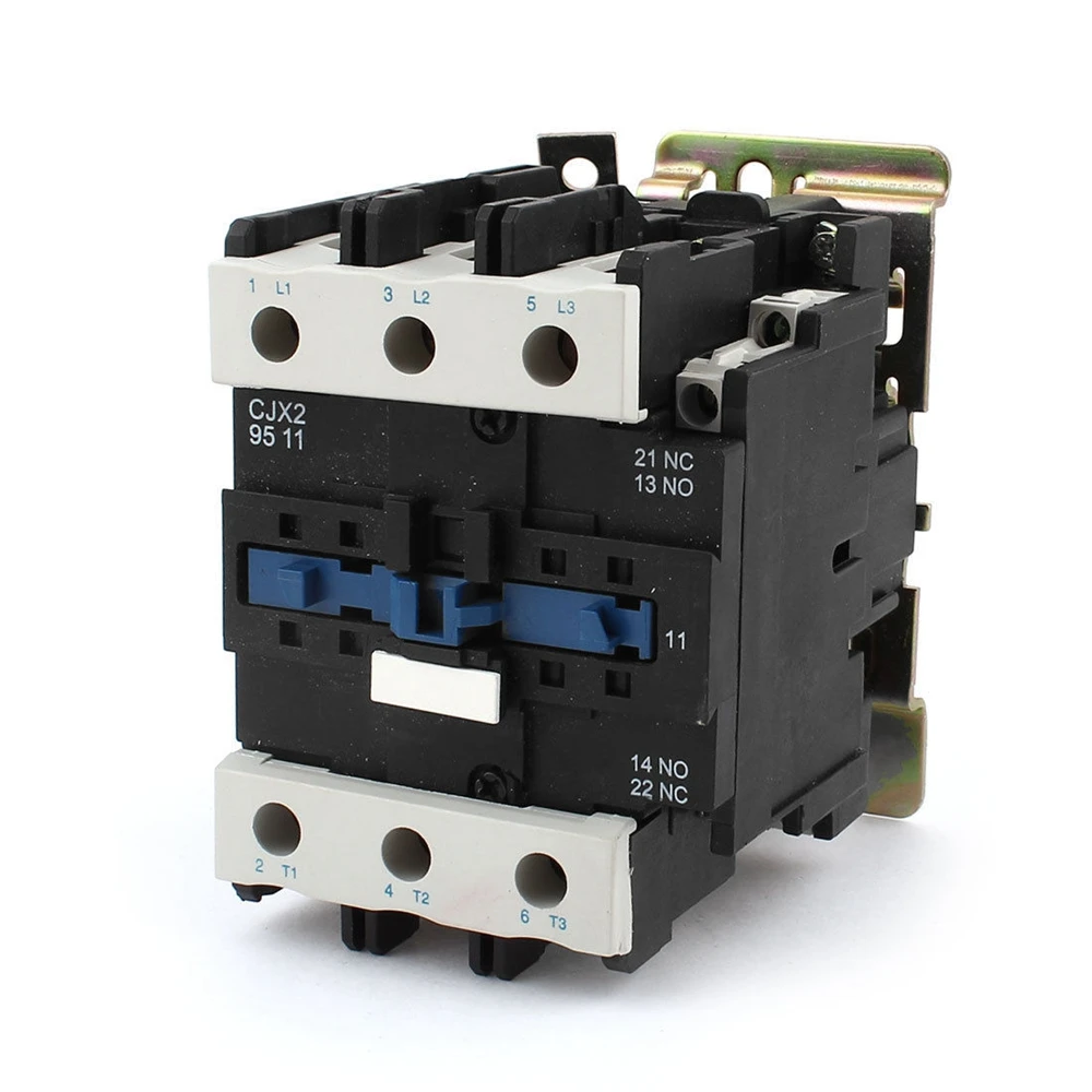 

AC3 Rated Current 95A 3Poles+1NC+1NO 24V Coil Ith 125A 3 Phase AC Contactor Motor Starter Relay DIN Rail Mount