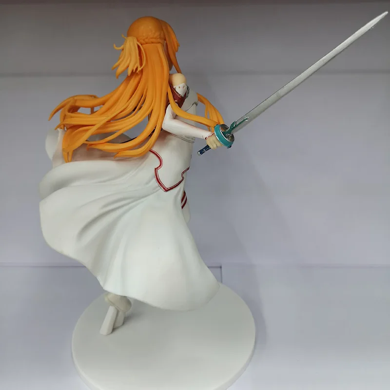 Sword Art Online Asuna Action Figure 1/8 scale painted figure Fighting Ver. Yuuki PVC Toy Brinquedos Anime | Игрушки и хобби