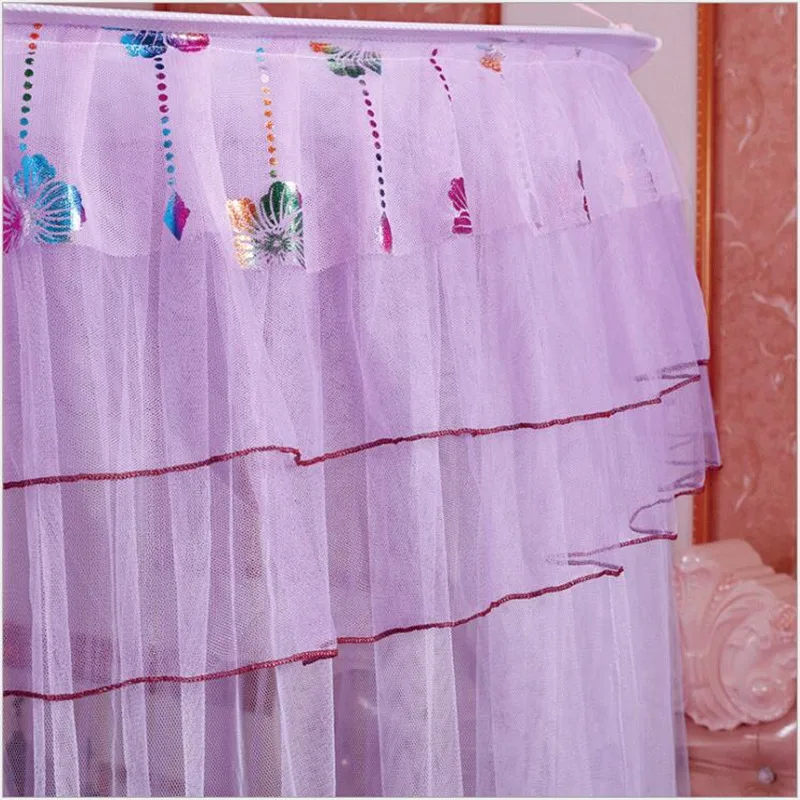 Большой Размеры потолок чистый москитная сетка для двуспальная кровать тонкая