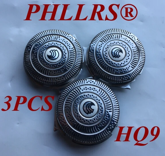 Сменная головка для бритвы PHILIPS HQ9 3 шт. HQ8890 HQ8894 HQ6090 HQ6075 HQ7290 HQ7240 HQ7120 HQ7140 HQ7160 HQ711X |