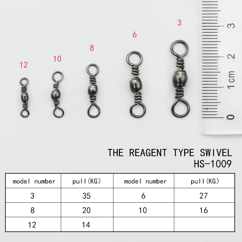 100 шт. рис. 8. Американский ротатор. Соединительное кольцо. Соединение лески.