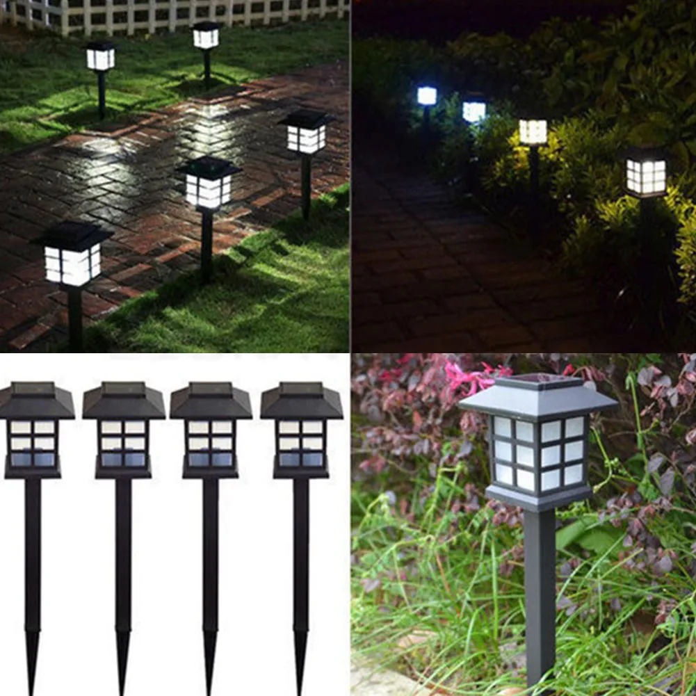 Светодиодный светильник на солнечных батареях уличный садовый газон