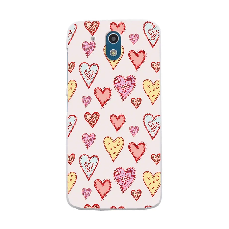 W13 Красивые Чехлы для htc Desire 526 326G, чехлы, Черная оболочка для телефона с сердечками и сердечками для htc 526 526G 326 326G, две sim-карты, сумки с цветами - Цвет: W13