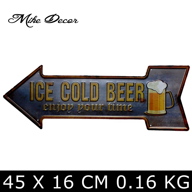 [ Mike Decor ] Stop Vintage Classic Funny painting Retro Gift Craft Irregular sign Public decor YB-822 Mix order - Цвет: YC 614