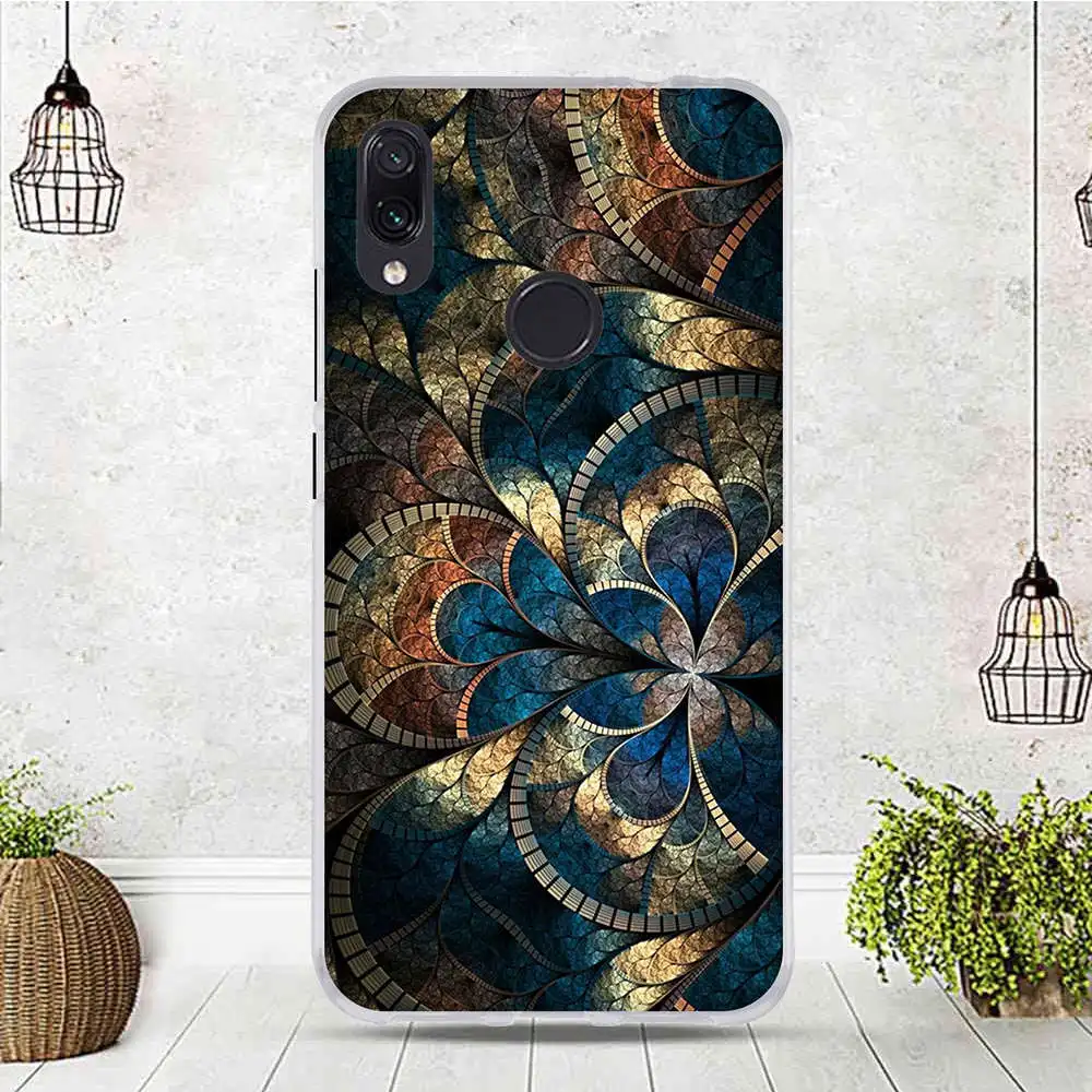 37 Для xiaomi redmi note 7 чехол для телефона задняя крышка для Note 7 Pro Capa Мягкий ТПУ силиконовый чехол s сумки для xiaomi redmi note 7 pro Чехол - Цвет: 37