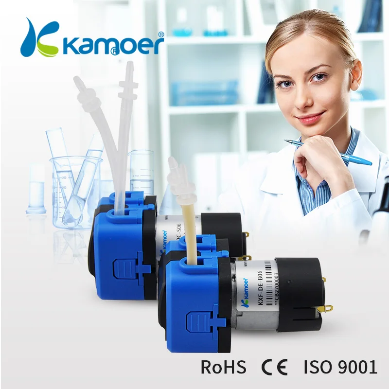 Kamoer KXF 6 в/12 В/24 В мини перистальтический водяной насос с двигателем постоянного тока и небольшой поддержкой размера самовсасывающий