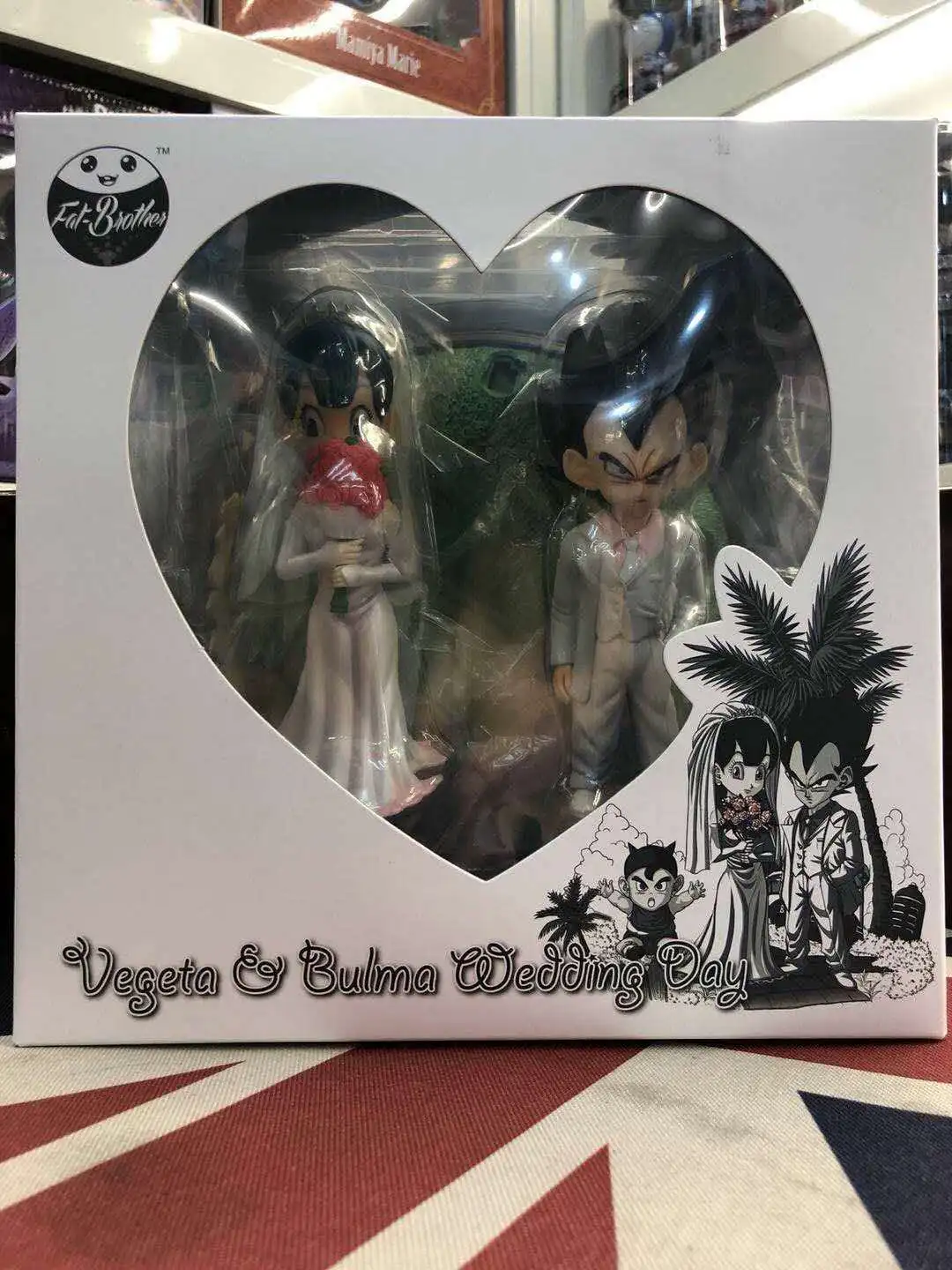 Аниме Dragon Ball Z Vegeta& Bulma свадебный день фигурка модель игрушки