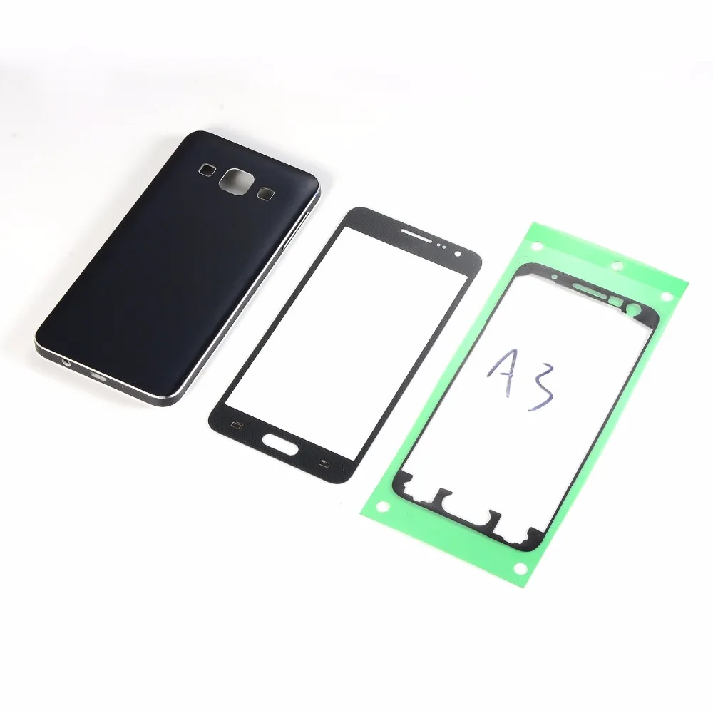 Для Samsung Galaxy A3 A300 корпус средняя рамка задняя крышка аккумулятора + кнопка