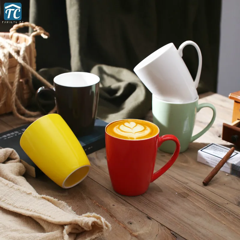 Цветная кружка кофейная посуда Mocha Latte американские чашки керамические для