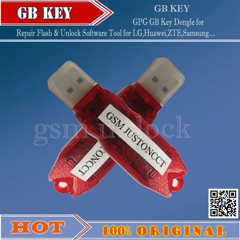 Gsmjustoncct GBKey GPG GB ключ ремонт вспышки разблокировки программного обеспечения для