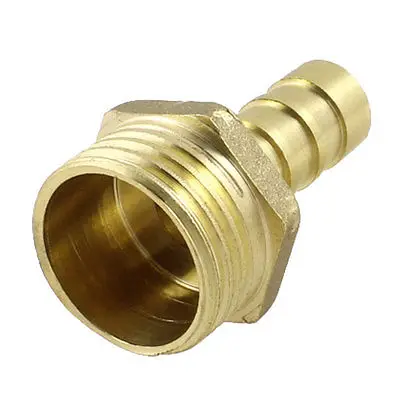 1/2 &quotNPT резьба 10 мм Воздушный пневматический шланг Барб фитинг Латунная