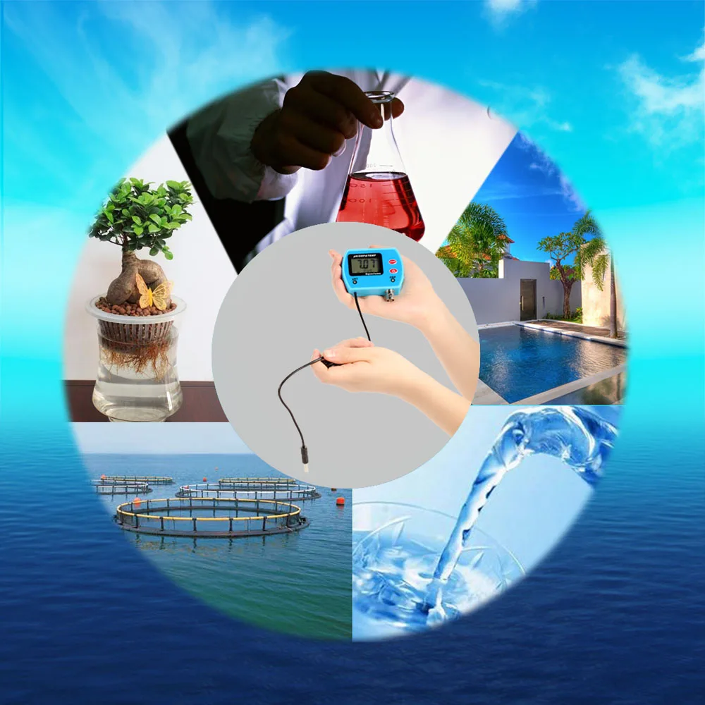 PH метр 3 в 1 тестер качества аквариумной воды многопараметрический анализатор