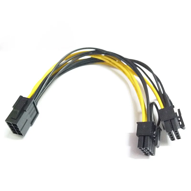 PCI E 8 контактный к двойному контактному разъему питания кабель PCIE Express