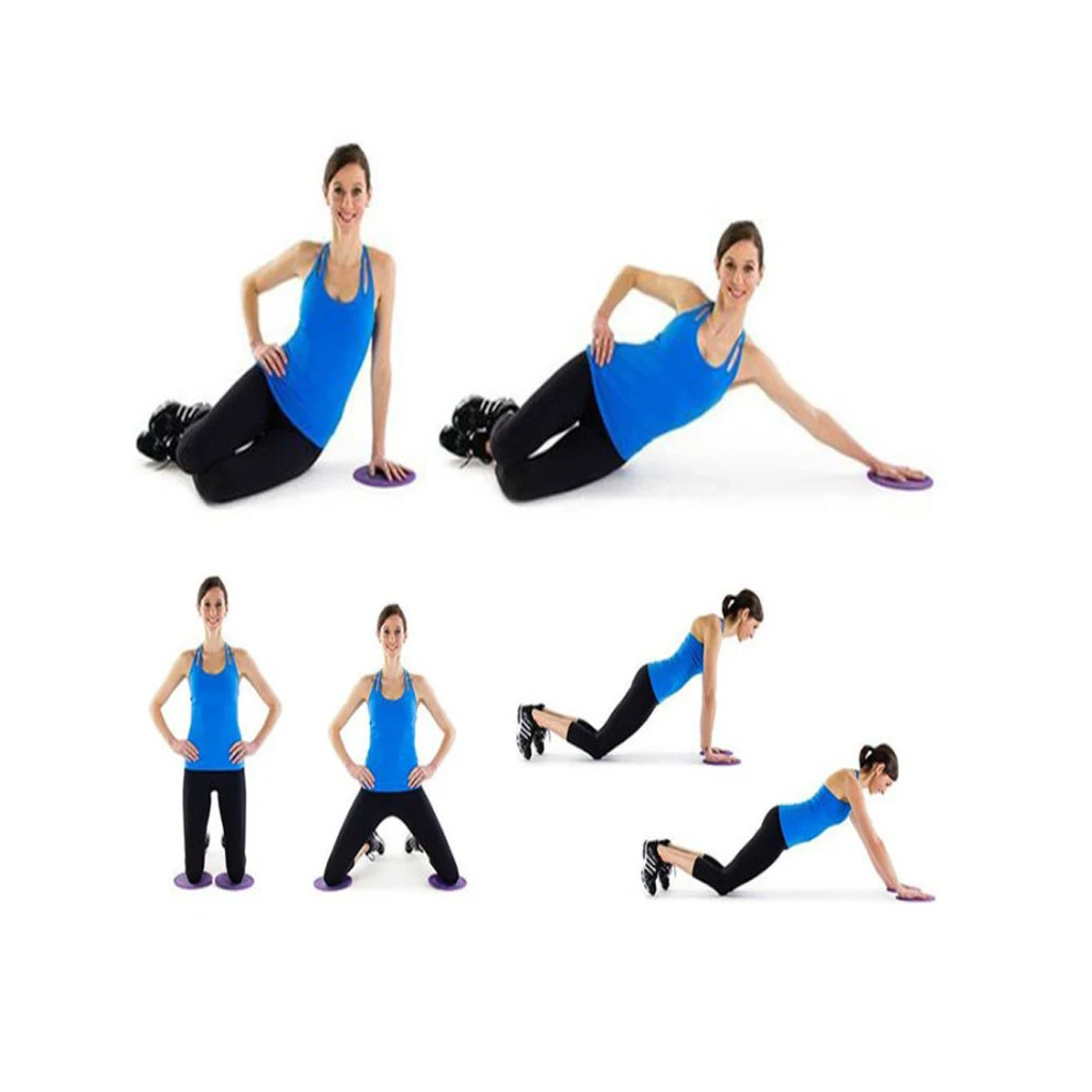 1 пара прочный корпус для домашнего фитнеса строительные диски скользящие