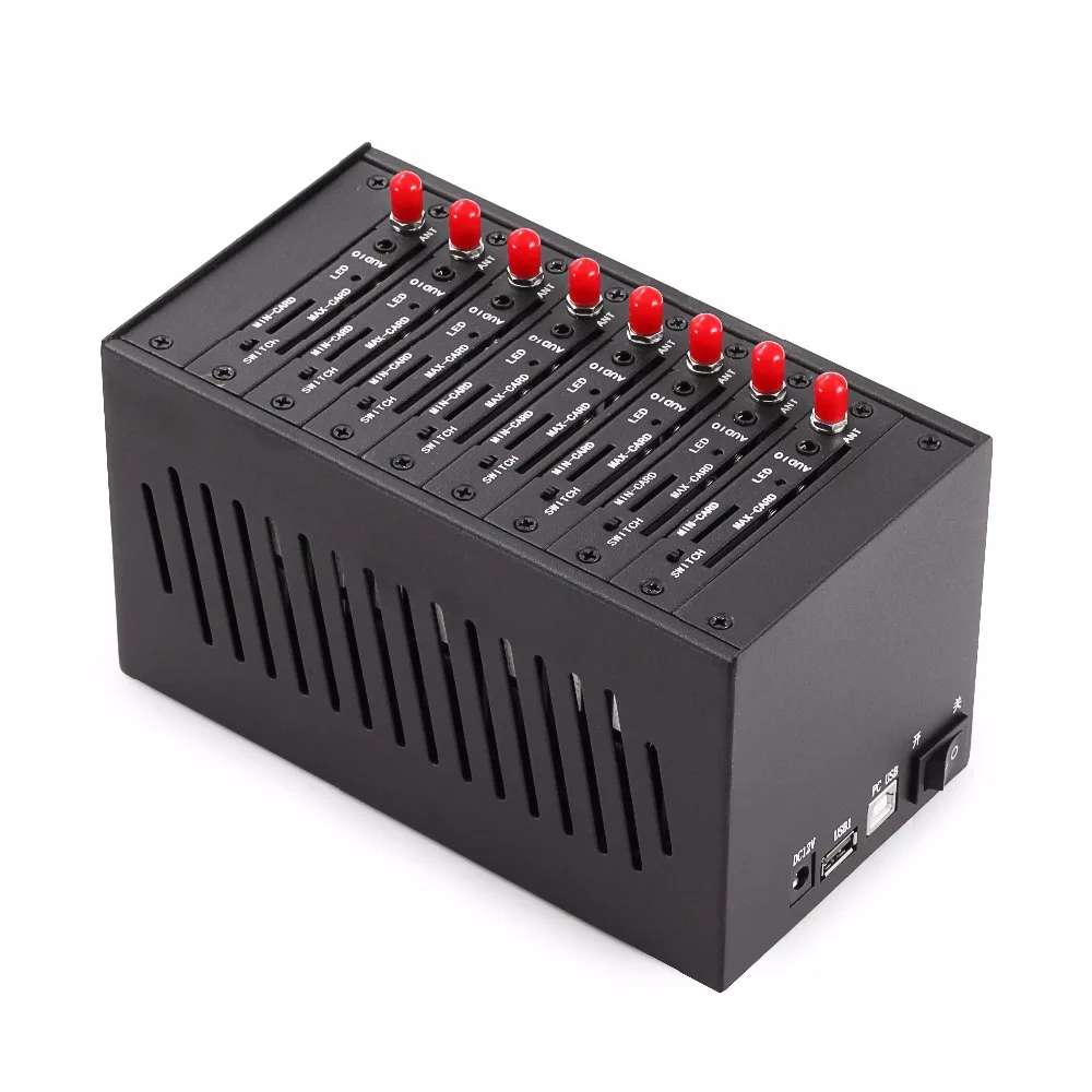 FIMT Wavecom GSM 8 Ports gsm Modem Pool switch MC39I |
