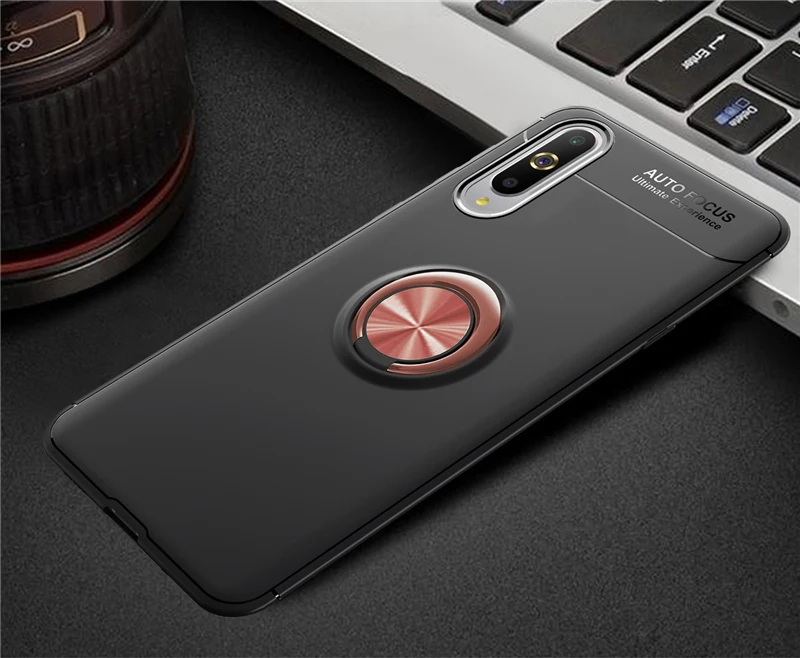 500 шт. силиконовый чехол для Xiao mi 9 mi 8 SE mi 9T Pro A2 Lite A1 F1 Max 3 mi x 2 2S магнитное металлическое кольцо-держатель Подставка для автомобиля мягкий чехол