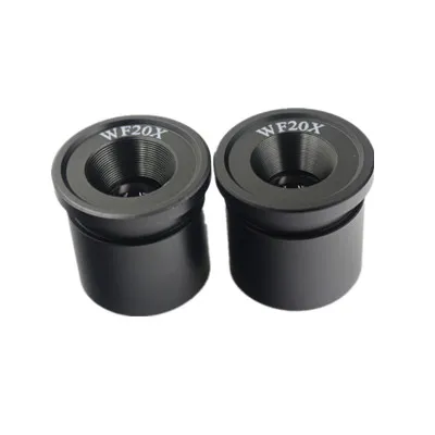 

One pair WF20X Eyepieces 30.5mm Mounting size for Stereo Microscope