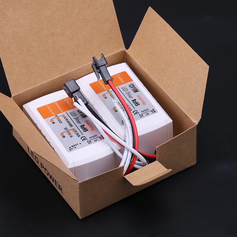 2 шт./компл. DC12V 18 Вт Выход AC к DC силовой адаптер с 2 pin SM разъемом, мини-блок питания, поддержка по индивидуальному заказу