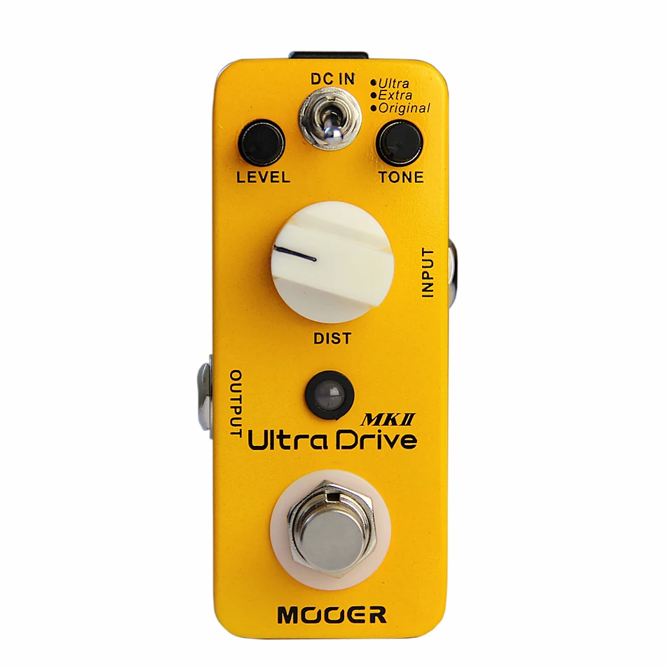 Новая педаль эффектов Mooer/педаль для электрогитары Ultra Drive MK 2/эффекты Педали