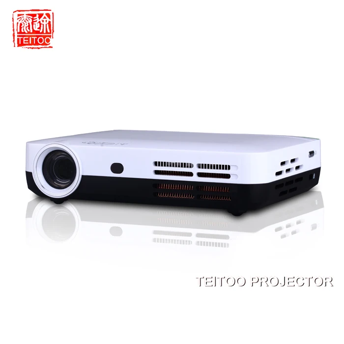 Мини DLP Конференц Зал Бизнес Презентации Проектор Full HD LED Лампы Мобильный