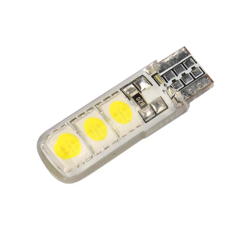 2 шт. горячее потребление длительный срок службы автомобиля Canbus Нет ошибки T10 5050 LED