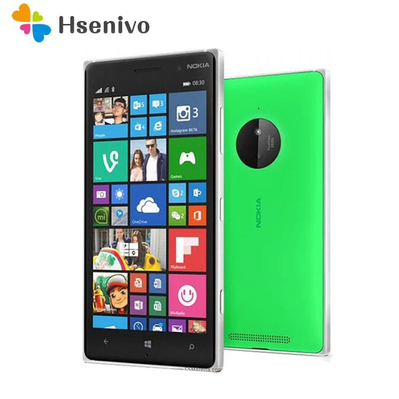 830 Разблокированный Мобильный телефон Nokia Lumia 830 5," сенсорный экран 16 Гб ПЗУ четырехъядерный 10MP wifi gps сотовый телефон